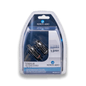 NM-RCA1.5 – 1.5ft 2CH Triple Shielded RCA Cable